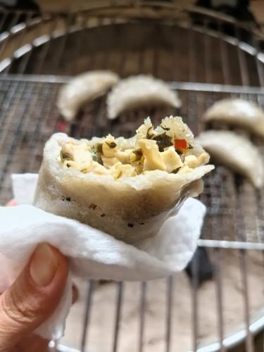 番薯粉製作過程