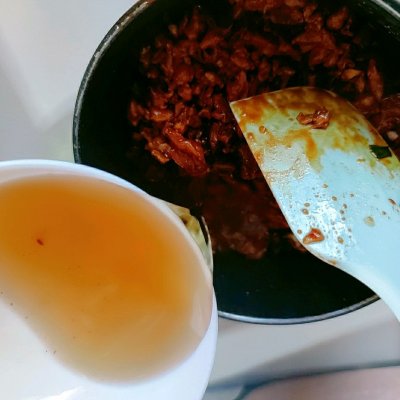 加啤酒和香菇水