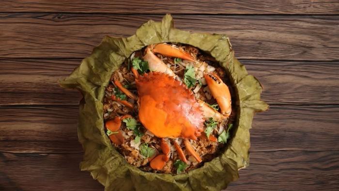 荷葉乾貝紅蟳米糕、醬椒水潺、瑤柱蠶豆酥 post thumbnail image